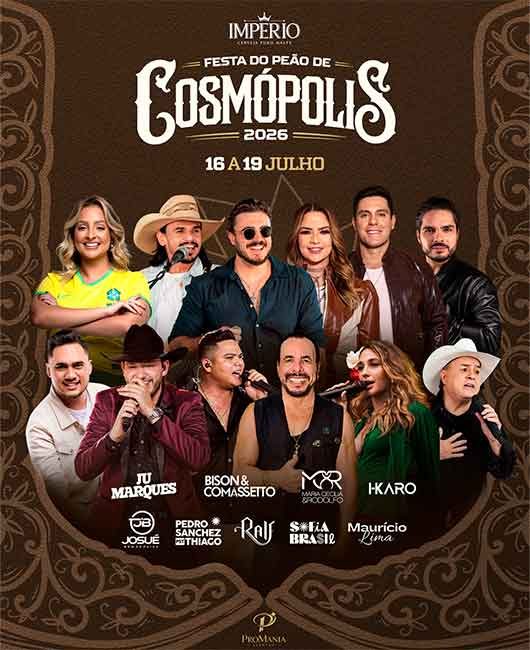 16 A 19/07 - FESTA DO PEÃO DE COSMÓPOLIS